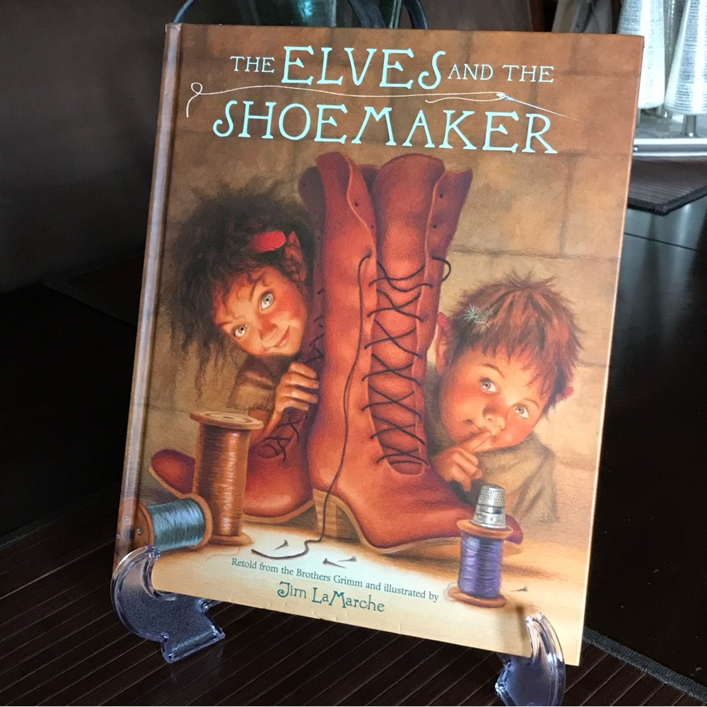 NEW The Elves and the Shoemaker Jim LaMarche Hardcover Children's Picture Book